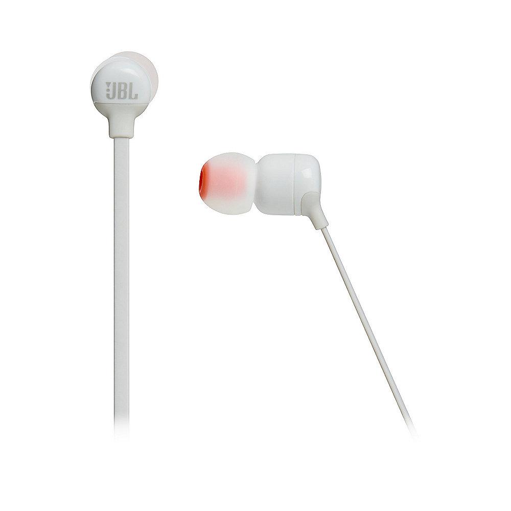 JBL T110BT Weiß - Bluetooth In Ear-Kopfhörer mit Mikrofon, JBL, T110BT, Weiß, Bluetooth, Ear-Kopfhörer, Mikrofon