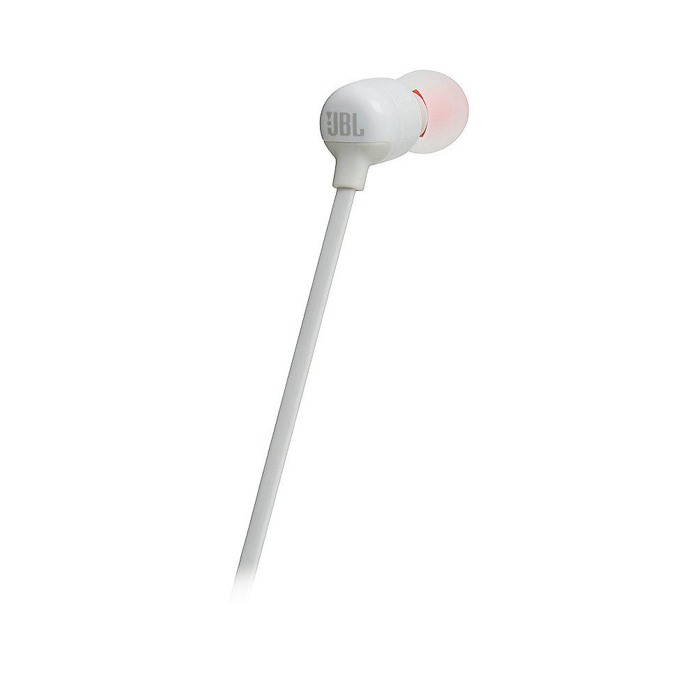 JBL T110BT Weiß - Bluetooth In Ear-Kopfhörer mit Mikrofon