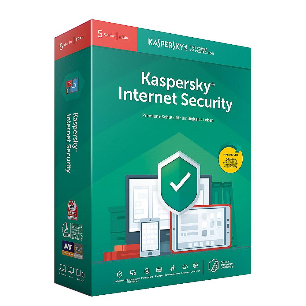 Kaspersky Internet Security 5Geräte 1Jahr Minibox, Kaspersky, Internet, Security, 5Geräte, 1Jahr, Minibox