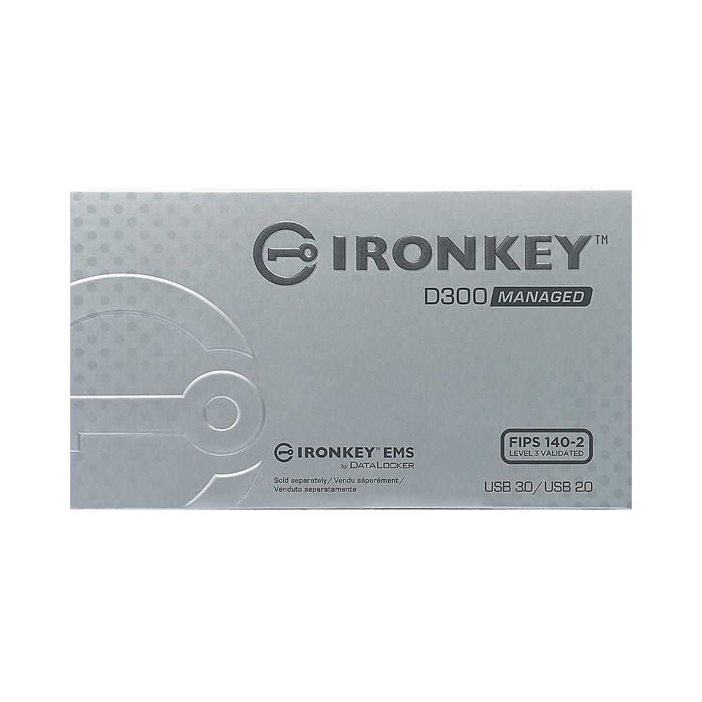 Kingston 64GB IronKey D300 USB3.0 Managed Stick, Kingston, 64GB, IronKey, D300, USB3.0, Managed, Stick