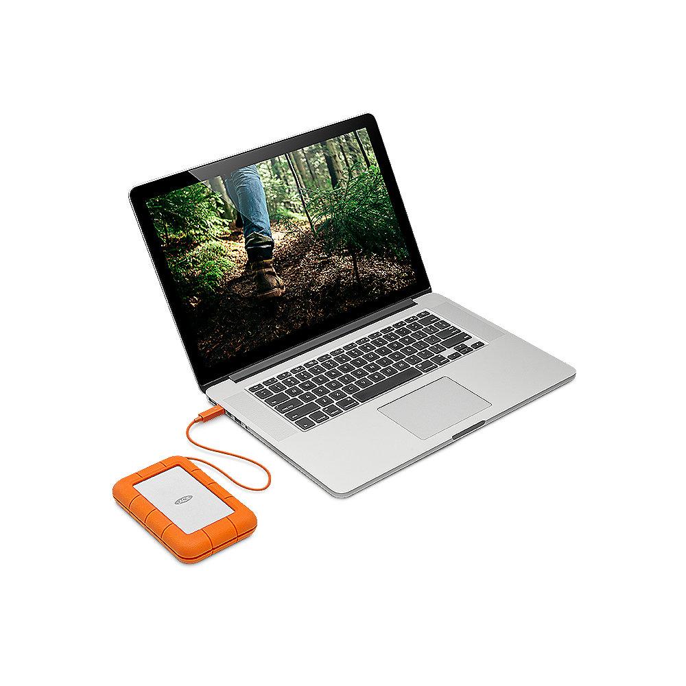 LaCie Rugged SECURE Thunderbolt 3 / USB-C 3.1 2TB HDD 2.5 Zoll, LaCie, Rugged, SECURE, Thunderbolt, 3, /, USB-C, 3.1, 2TB, HDD, 2.5, Zoll