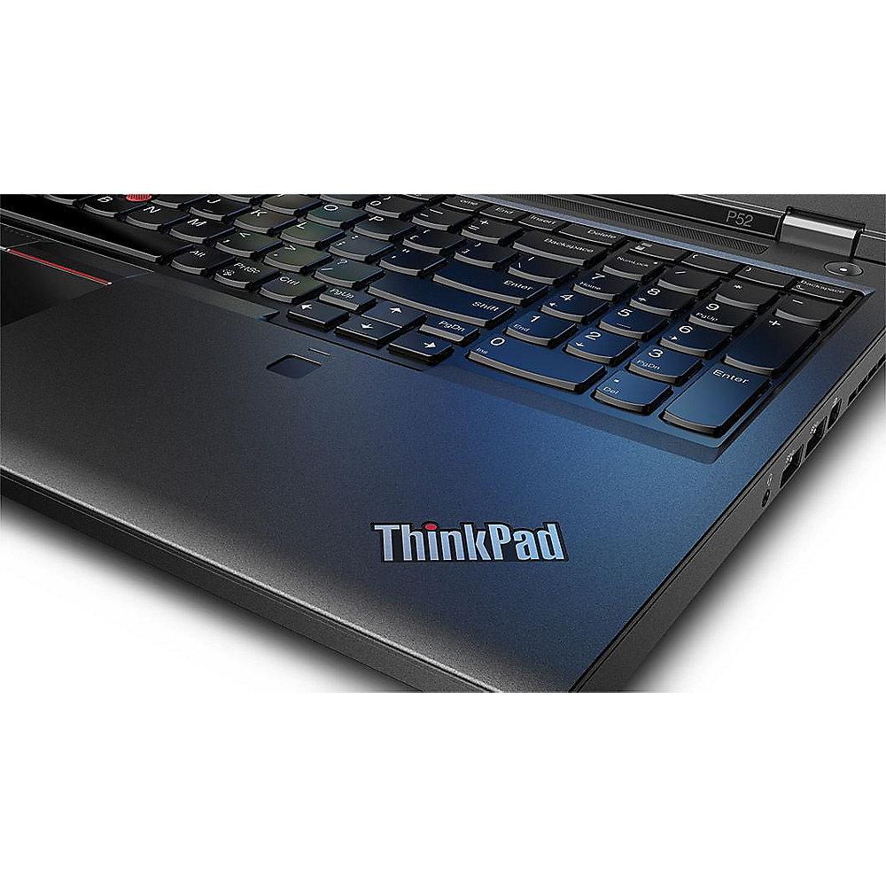 Lenovo ThinkPad P52 20M9001MGE 15,6"FHD i7-8850H 32GB/512GB SSD P3200 Win 10 Pro