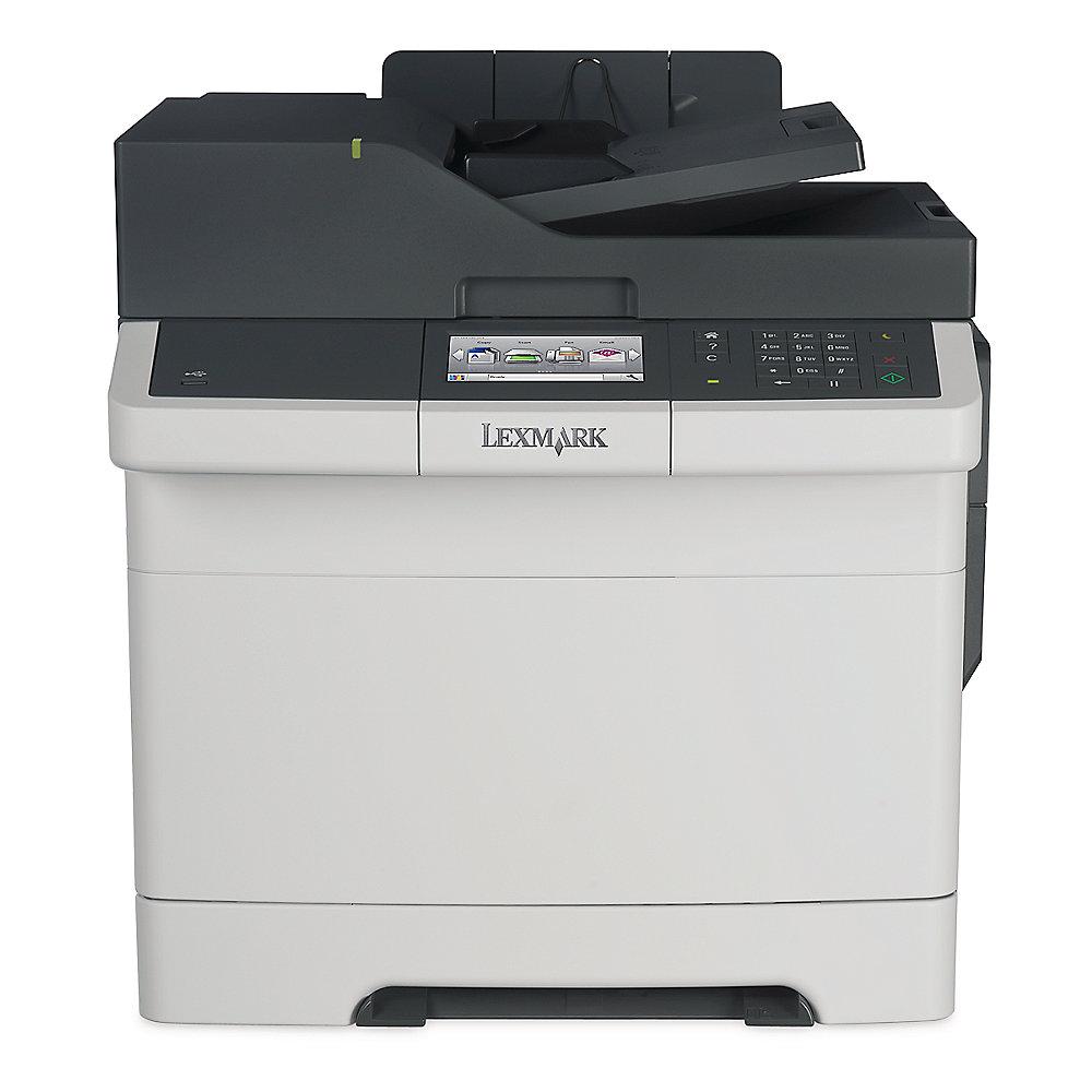 Lexmark CX417de Farblaserdrucker Scanner Kopierer Fax LAN   4 Jahre Garantie*, Lexmark, CX417de, Farblaserdrucker, Scanner, Kopierer, Fax, LAN, , 4, Jahre, Garantie*