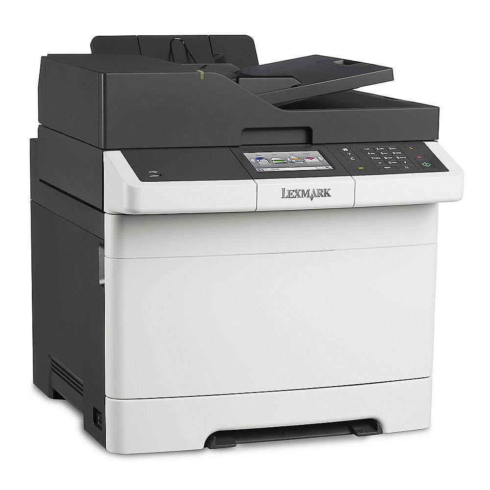Lexmark CX417de Farblaserdrucker Scanner Kopierer Fax LAN   4 Jahre Garantie*, Lexmark, CX417de, Farblaserdrucker, Scanner, Kopierer, Fax, LAN, , 4, Jahre, Garantie*