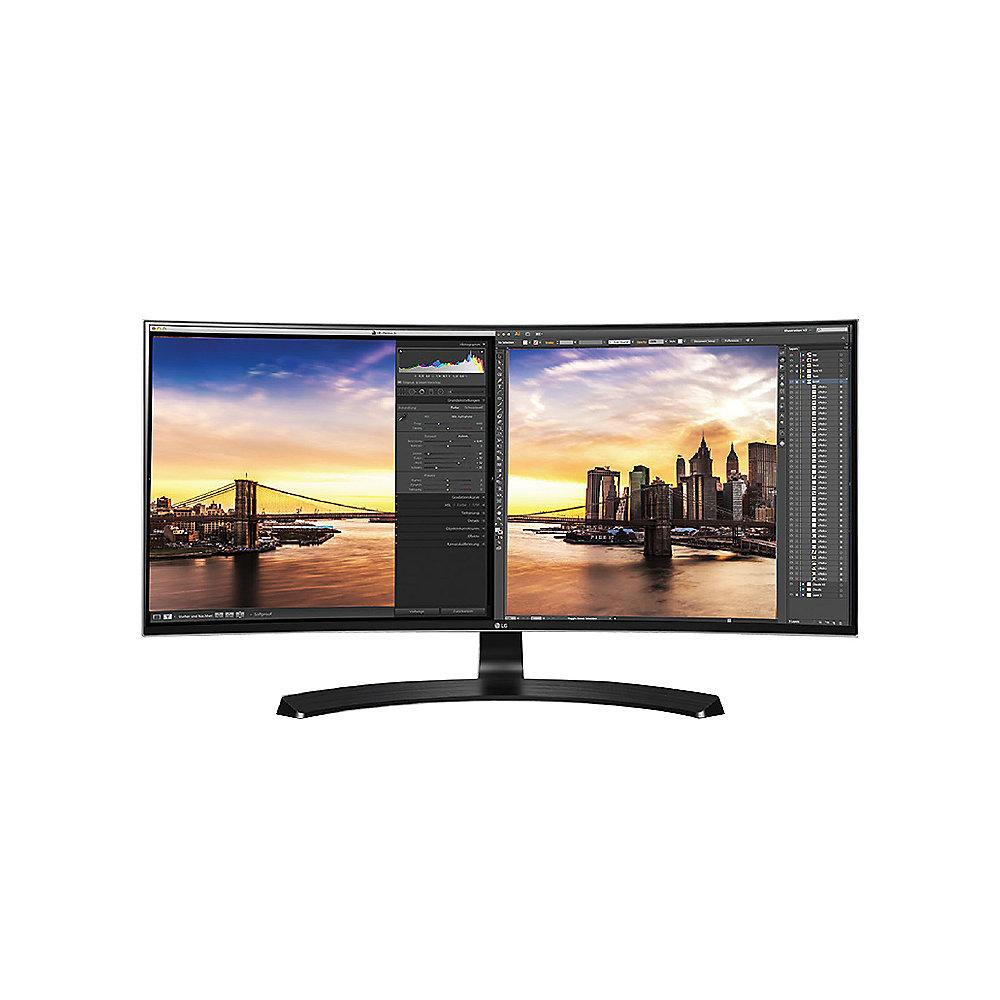 LG 34CB88-B 86,4cm (34") curved UWQHD Profi-Monitor HDMI/DP 99% sRGB 8bit FRC