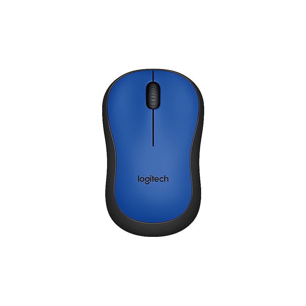 Logitech M220 Silent Geräuschlose Kabellose Maus Blau 910-004879, Logitech, M220, Silent, Geräuschlose, Kabellose, Maus, Blau, 910-004879