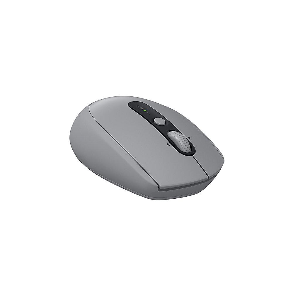 Logitech M590 Multi Device Silent kabellose Maus Grau 910-005198