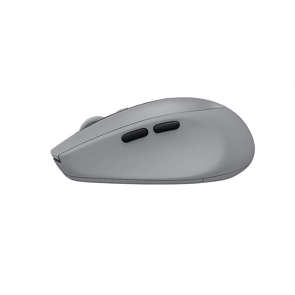 Logitech M590 Multi Device Silent kabellose Maus Grau 910-005198