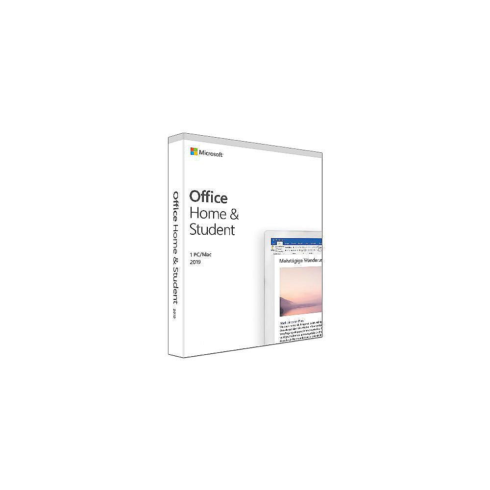 Microsoft Office Home & Student 2019 (1 Benutzer/ 1PC/Mac) FR Mac/Win, Microsoft, Office, Home, &, Student, 2019, 1, Benutzer/, 1PC/Mac, FR, Mac/Win