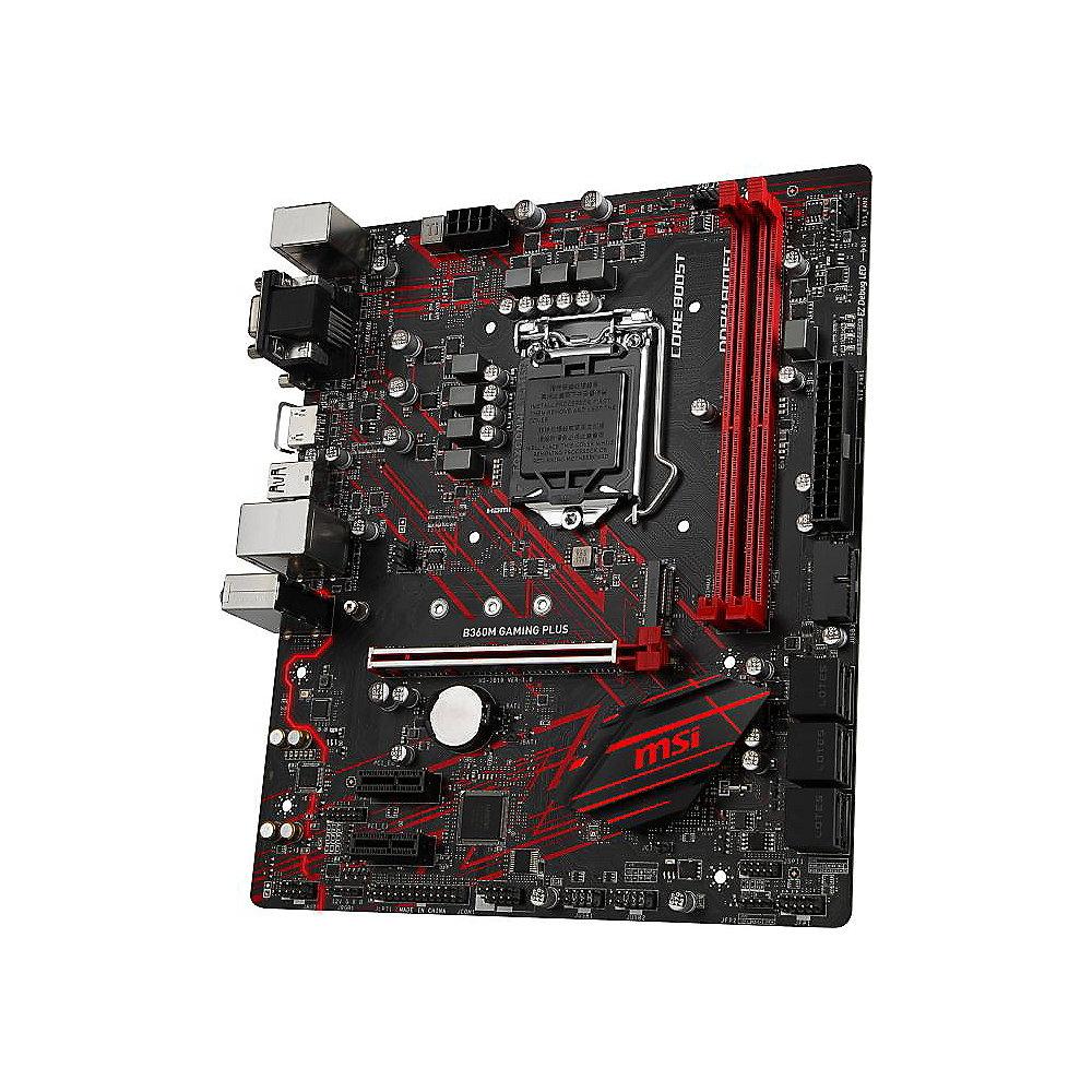 MSI B360M Gaming Plus mATX Mainboard Sockel 1151 (Coffee Lake)