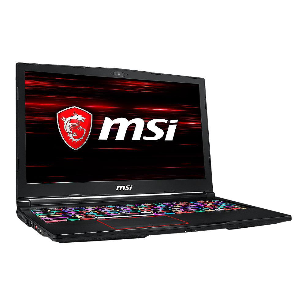 MSI GE63 8SE-048 Raider RGB 15,6" FHD i7-8750H 16GB/512GB SSD RTX2060 DOS