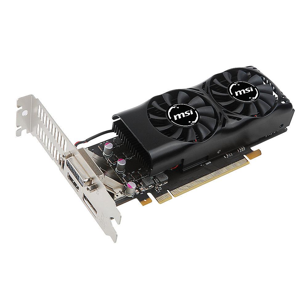 MSI GeForce GTX 1050Ti 4GT LP 4GB GDDR5 DVI/HDMI/DP Low Profile Grafikkarte, MSI, GeForce, GTX, 1050Ti, 4GT, LP, 4GB, GDDR5, DVI/HDMI/DP, Low, Profile, Grafikkarte