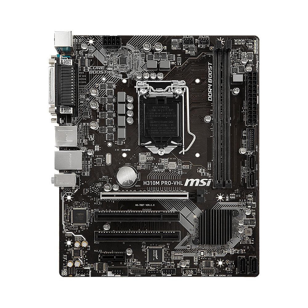 MSI H310M Pro-VHL mATX Mainboard Sockel 1151v2 (Coffee Lake)