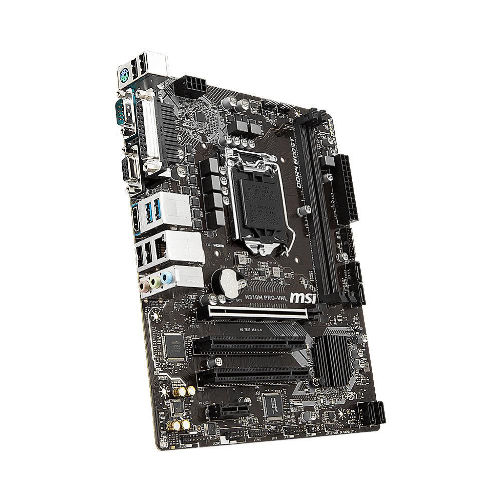 MSI H310M Pro-VHL mATX Mainboard Sockel 1151v2 (Coffee Lake)