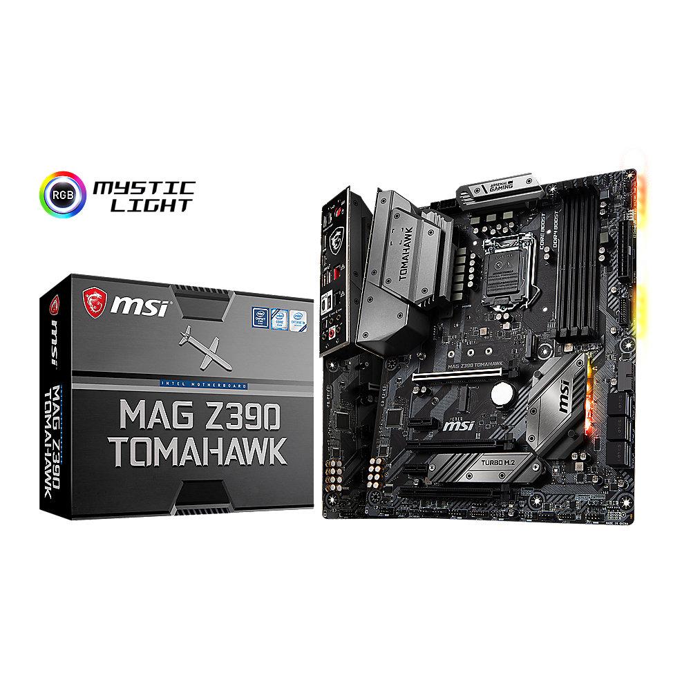 MSI MAG Z390 Tomahawk ATX Mainboard Sockel 1151