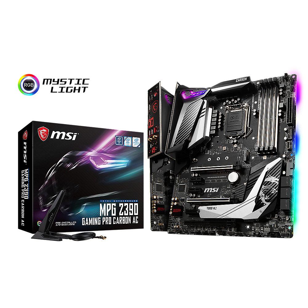 MSI MPG Z390 Gaming Pro Carbon AC ATX Mainboard Sockel 1151