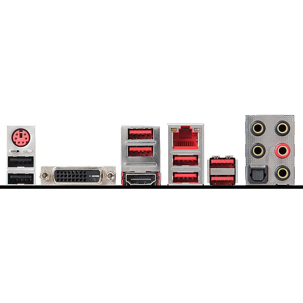 MSI X470 Gaming Plus SATA600/R/M.2/USB3.1 ATX Mainboard Sockel AM4