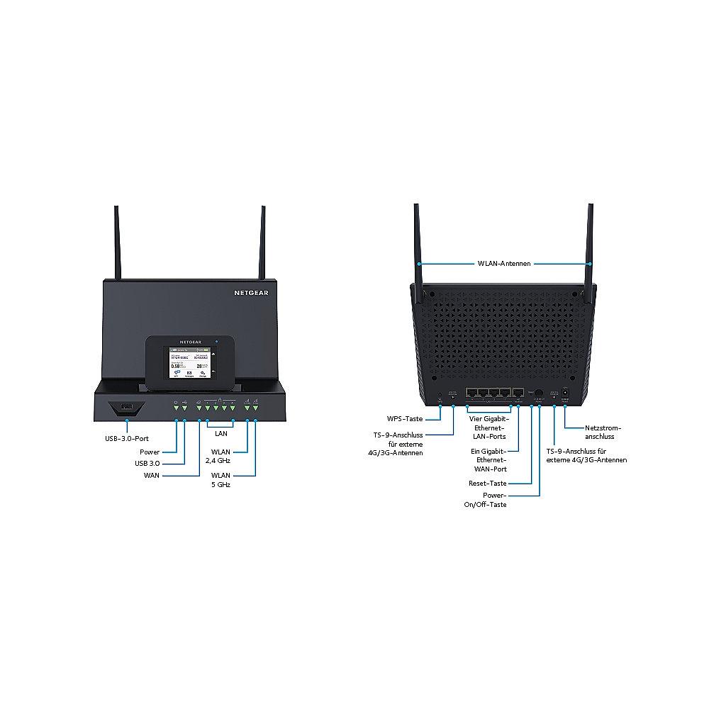 Netgear AirCard Smart Cradle 4G-LTE-dual Band WiFi Signalverstärker Ladestation, Netgear, AirCard, Smart, Cradle, 4G-LTE-dual, Band, WiFi, Signalverstärker, Ladestation