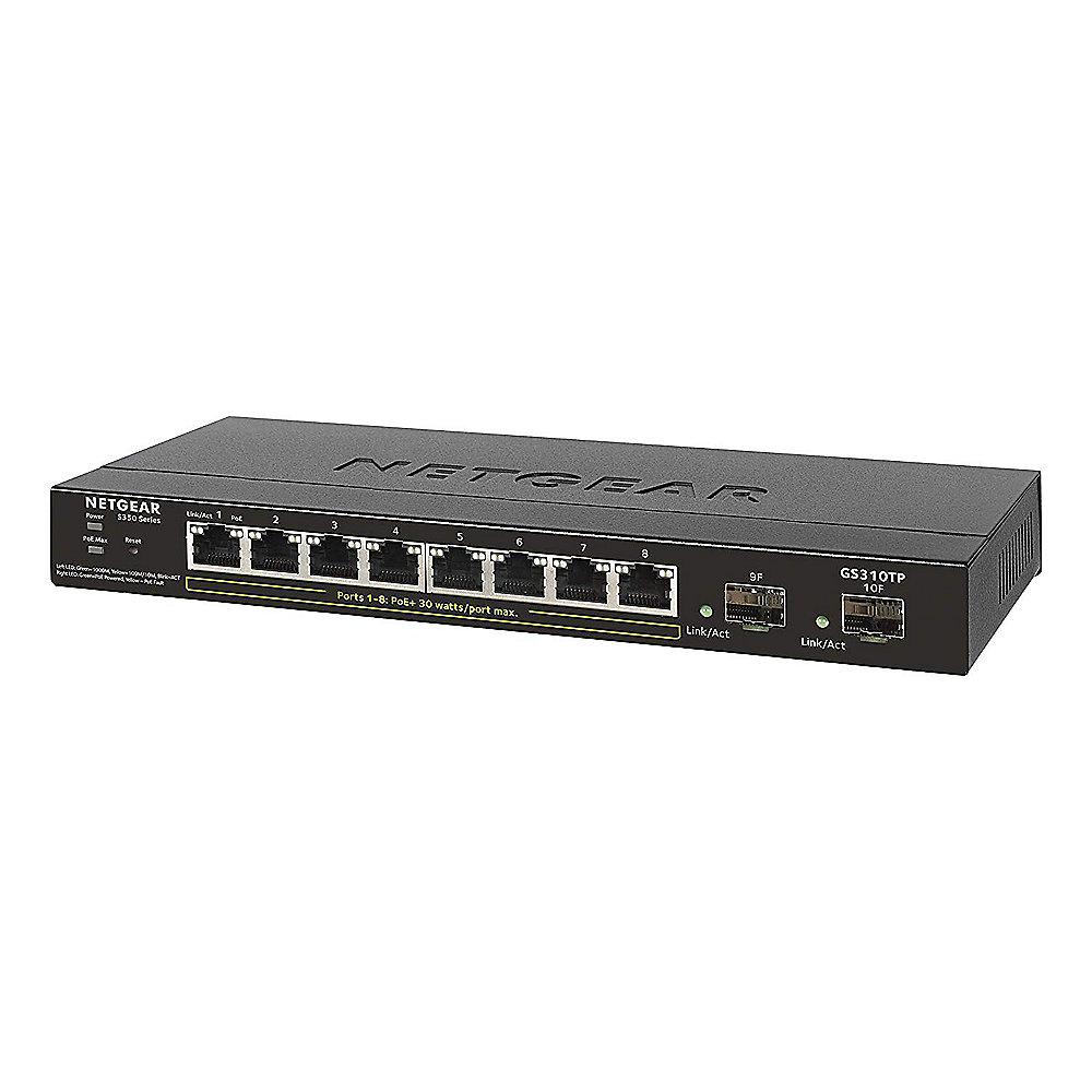Netgear GS310TP 8 Port Gigabit Ethernet Smart Managed Pro Switch (8x PoE ), Netgear, GS310TP, 8, Port, Gigabit, Ethernet, Smart, Managed, Pro, Switch, 8x, PoE,