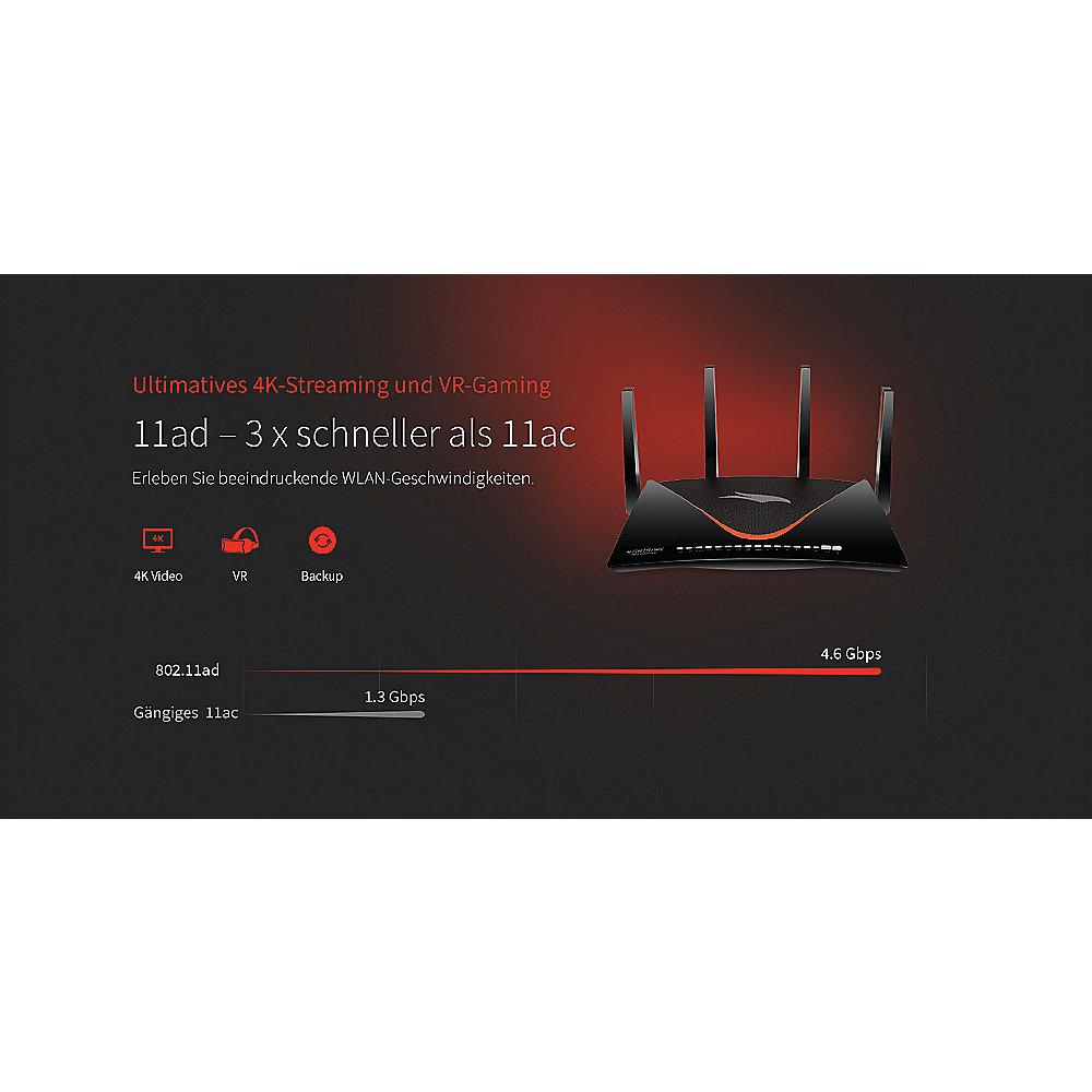 Netgear Nighthawk XR700 AD7200 Pro Gaming Router WLAN-ac MU-MIMO