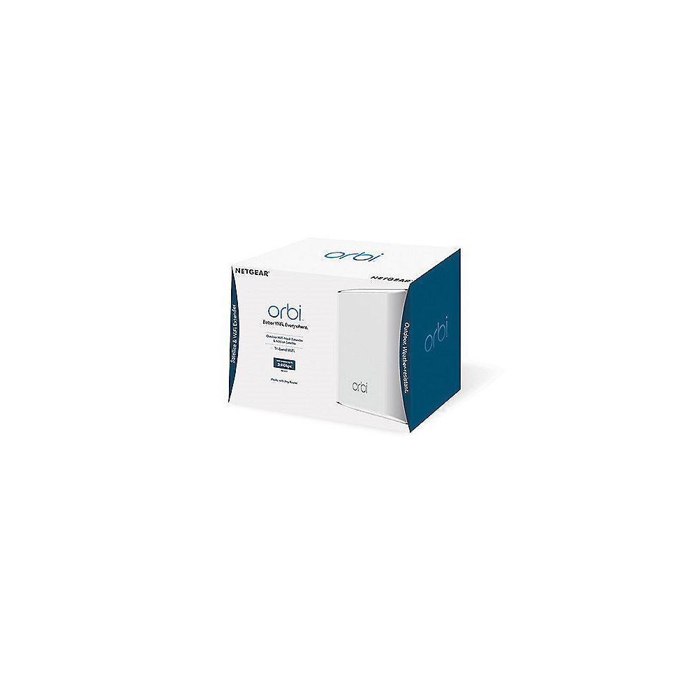 Netgear ORBI Outdoor AC3000 Zusatz-Satellit für Tri-Band WLAN System