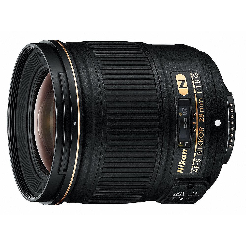 Nikon AF-S NIKKOR 28mm f/1.8G Weitwinkel Festbrennweite Objektiv