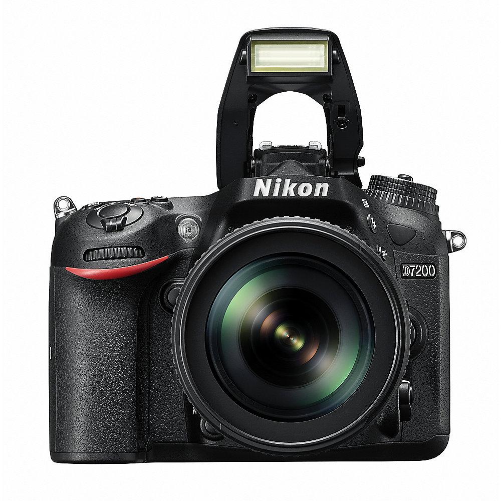 Nikon D7200 Kit AF-S 18-140mm 1:3,5-5,6 G ED VR Spiegelreflexkamera, Nikon, D7200, Kit, AF-S, 18-140mm, 1:3,5-5,6, G, ED, VR, Spiegelreflexkamera