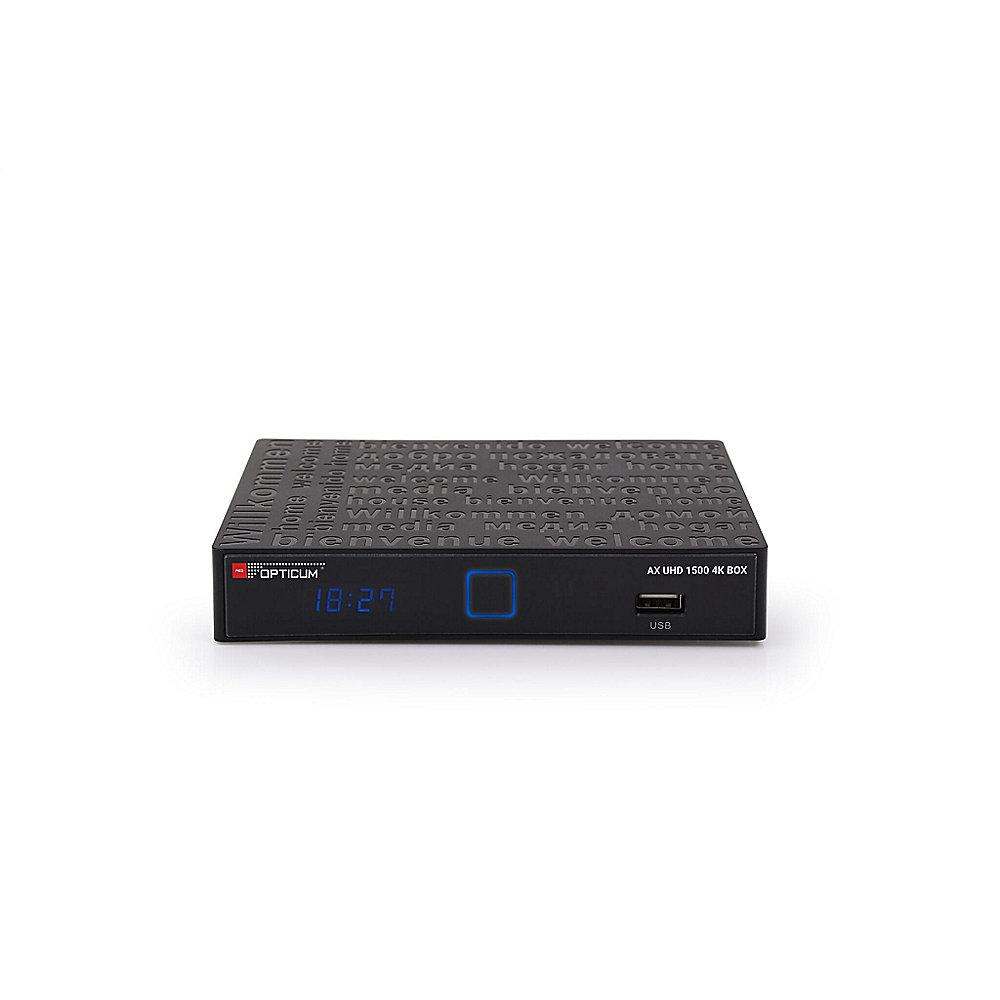 Opticum UHD 1500 Android-HDTV-Satellitenreceiver (HDMI, USB, S/PDIF)