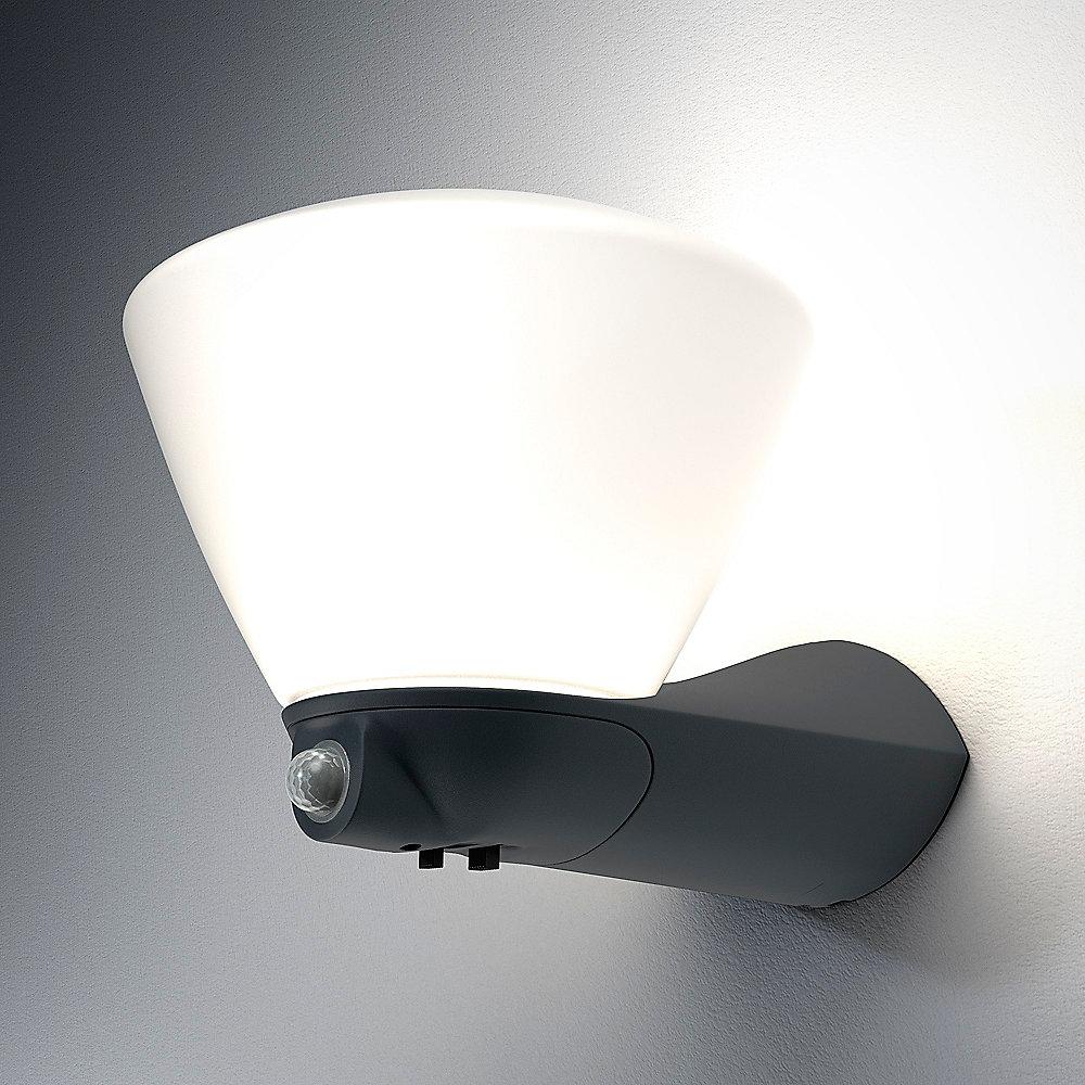 Osram Endura Style LED-Außenwandleuchte mit Bewegungssensor grau