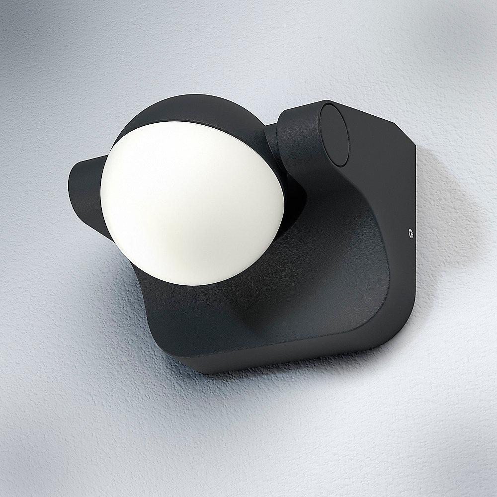 Osram Endura Style Sphere LED-Außenwandleuchte grau
