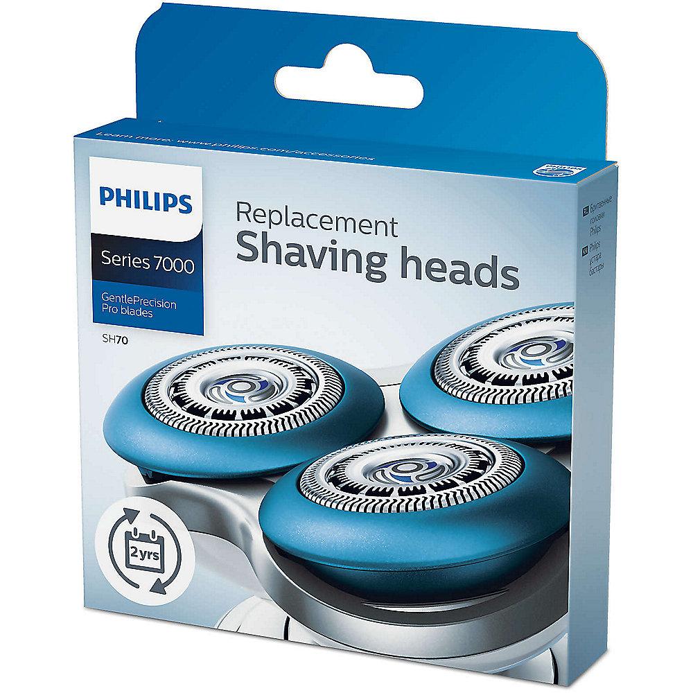 Philips SH70/60 Ersatzscherköpfe für Shaver Series 7000 GentlePrecision Pro