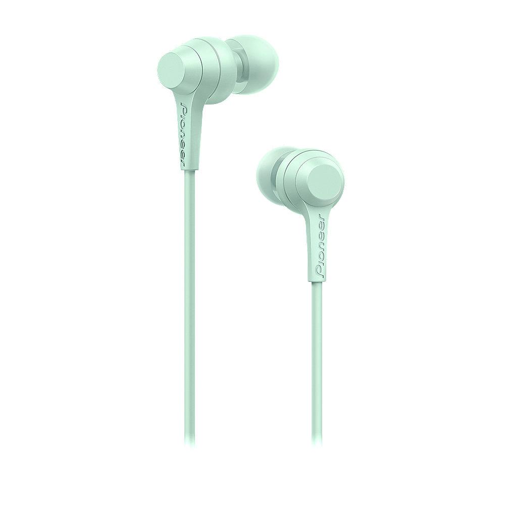 Pioneer SE-C1T(GR) In-Ear Kopfhörer mit Mikrofon mint-grün, Pioneer, SE-C1T, GR, In-Ear, Kopfhörer, Mikrofon, mint-grün
