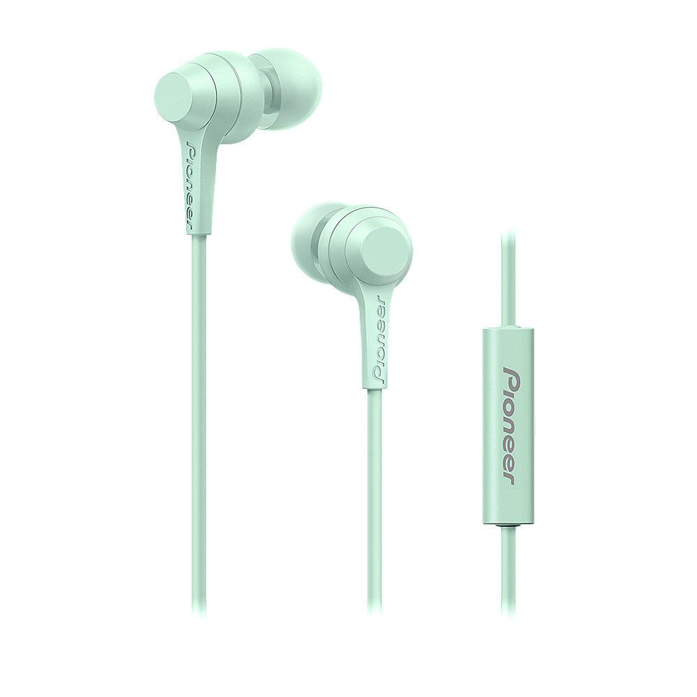 Pioneer SE-C1T(GR) In-Ear Kopfhörer mit Mikrofon mint-grün, Pioneer, SE-C1T, GR, In-Ear, Kopfhörer, Mikrofon, mint-grün