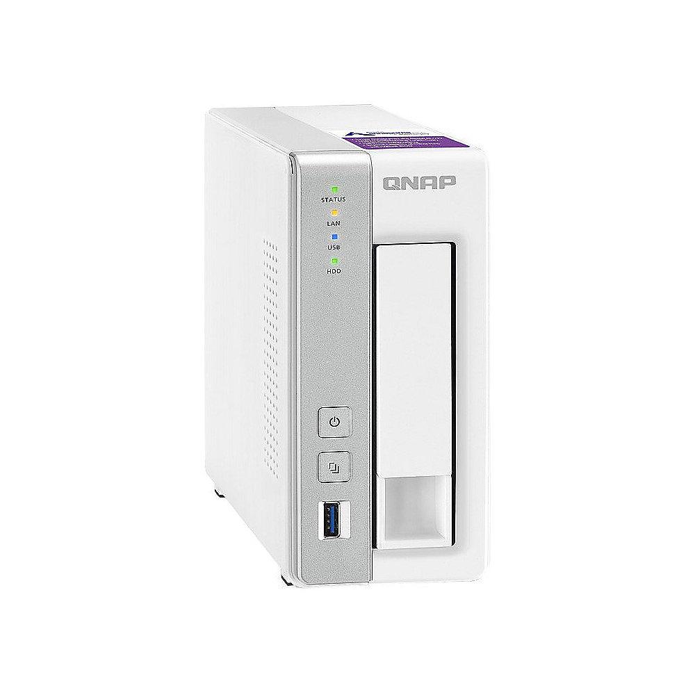QNAP TS-131P NAS System 1-Bay 1TB inkl. 1x 1TB WD RED WD10EFRX