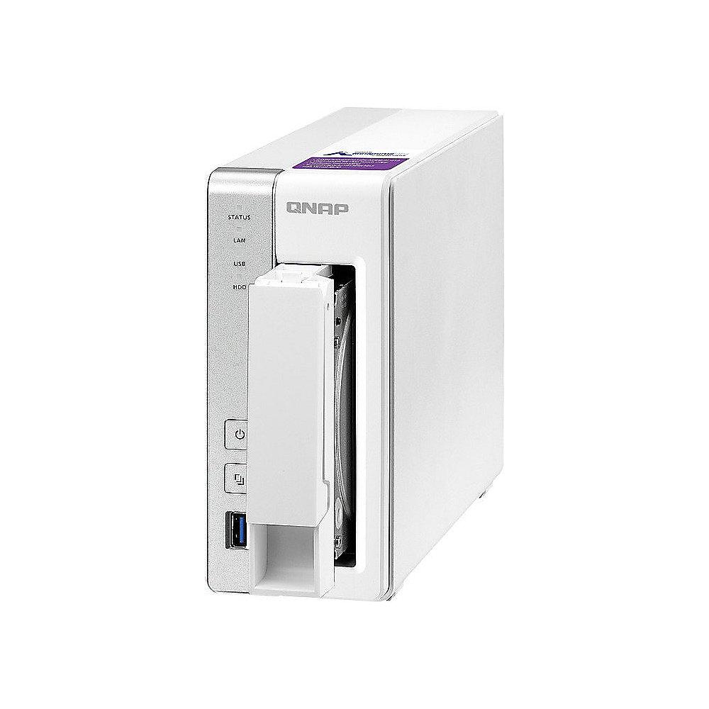 QNAP TS-131P NAS System 1-Bay 1TB inkl. 1x 1TB WD RED WD10EFRX