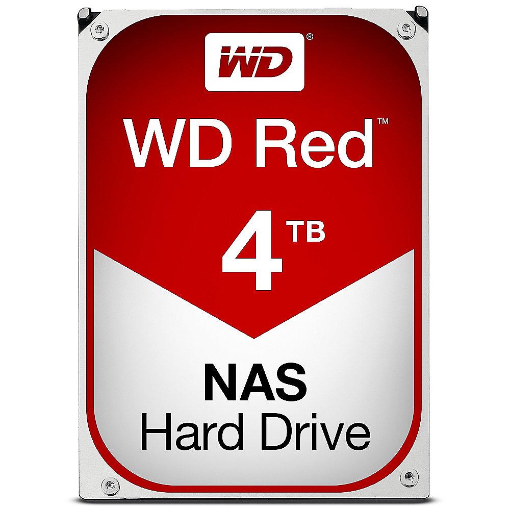 QNAP TS-253B-4G NAS System 2-Bay 8TB inkl. 2x 4TB WD RED WD40EFRX