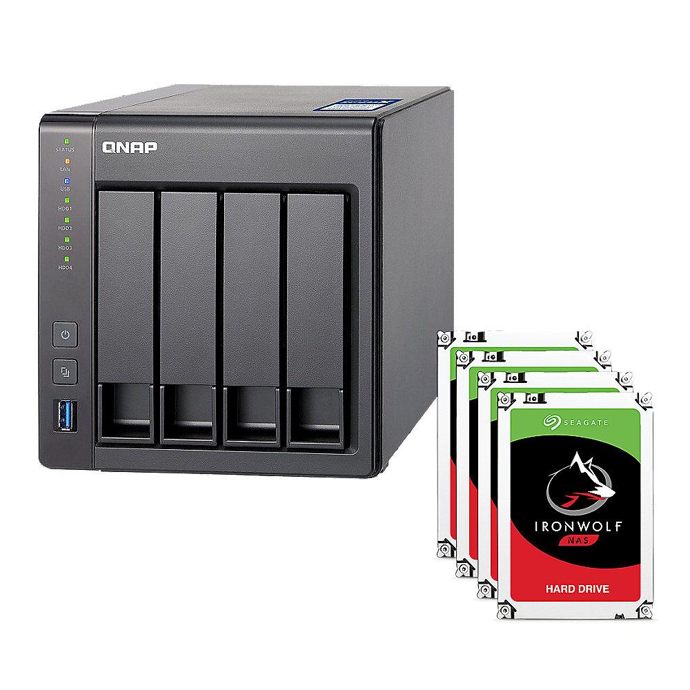 QNAP TS-431X-8G NAS System 4-Bay 24TB inkl. 4x 6TB Seagate ST6000VN0033, QNAP, TS-431X-8G, NAS, System, 4-Bay, 24TB, inkl., 4x, 6TB, Seagate, ST6000VN0033