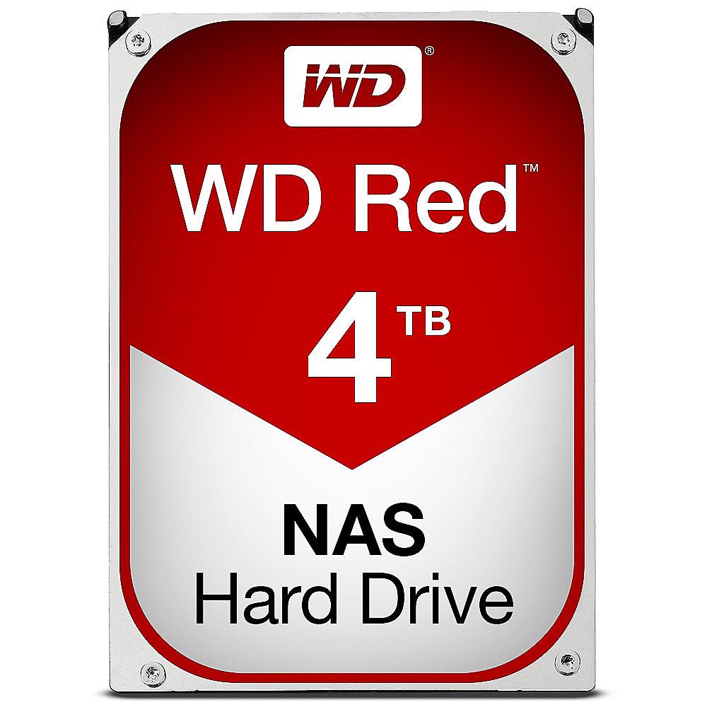 QNAP TS-453B-8G NAS System 4-Bay 16TB inkl. 4x 4TB WD RED WD40EFRX, QNAP, TS-453B-8G, NAS, System, 4-Bay, 16TB, inkl., 4x, 4TB, WD, RED, WD40EFRX