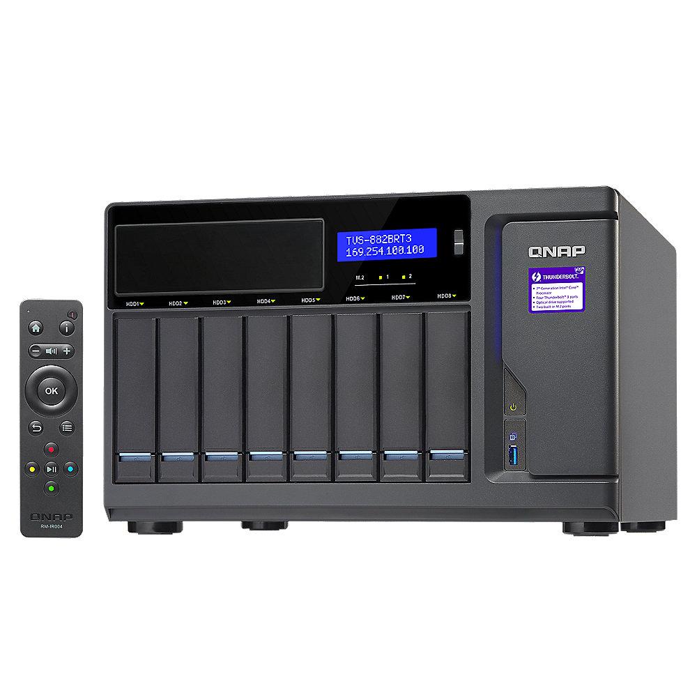 QNAP TVS-882BRT3-i5-16G NAS System 8-Bay Education Artikel – Nachweispflichtig, QNAP, TVS-882BRT3-i5-16G, NAS, System, 8-Bay, Education, Artikel, –, Nachweispflichtig