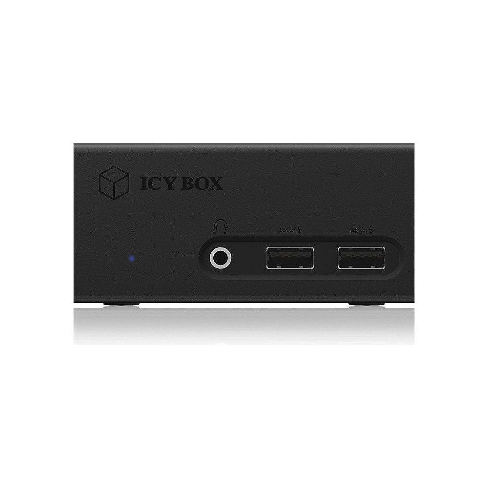 RaidSonic Icy Box IB-DK2401 4K & Multi DockingStation für Notebook und PCs, RaidSonic, Icy, Box, IB-DK2401, 4K, &, Multi, DockingStation, Notebook, PCs