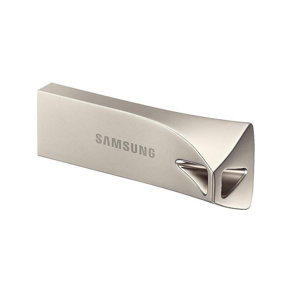 Samsung BAR Plus 128GB Flash Drive 3.1 USB Stick Metallgehäuse silber