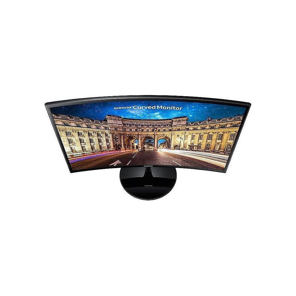 Samsung C24F390FHU 59,9cm (23,6") FHD curved Office-Monitor LED-VA HDMI 250cd/m²