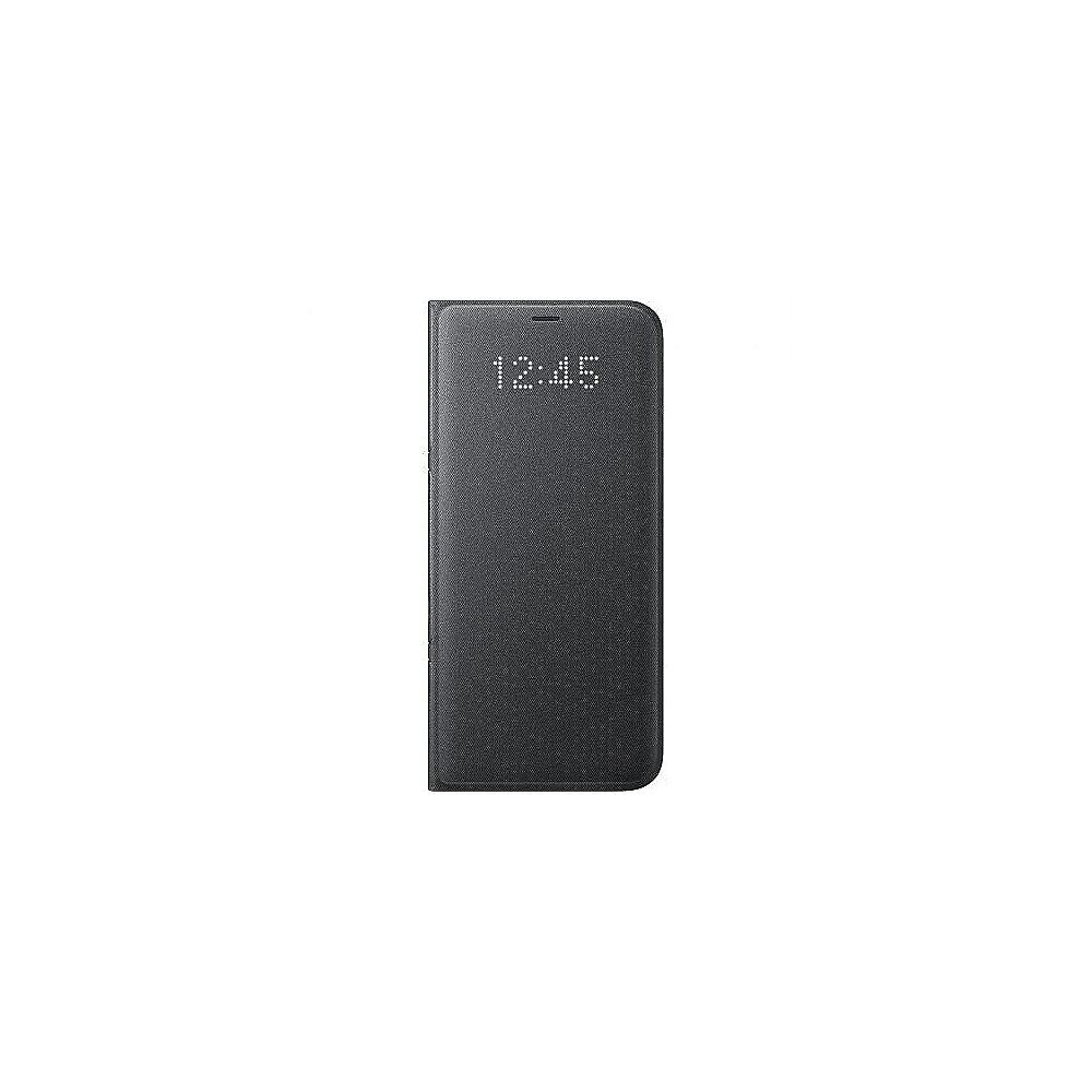 Samsung EF-NG955 LED View Cover für Galaxy S8  schwarz