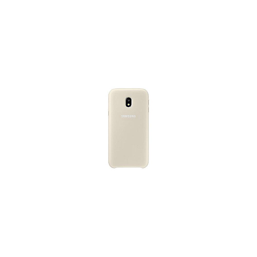 Samsung EF-PJ330 Dual Layer Cover für Galaxy J3 (2017) gold, Samsung, EF-PJ330, Dual, Layer, Cover, Galaxy, J3, 2017, gold