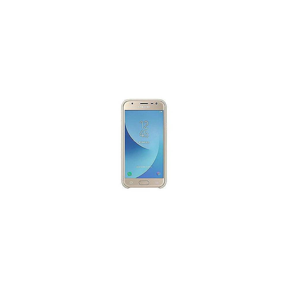 Samsung EF-PJ330 Dual Layer Cover für Galaxy J3 (2017) gold, Samsung, EF-PJ330, Dual, Layer, Cover, Galaxy, J3, 2017, gold