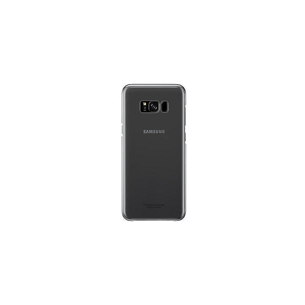 Samsung EF-QG955 Clear Cover für Galaxy S8  schwarz