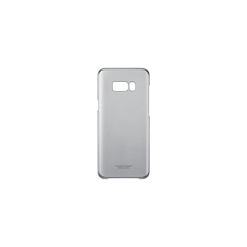 Samsung EF-QG955 Clear Cover für Galaxy S8  schwarz
