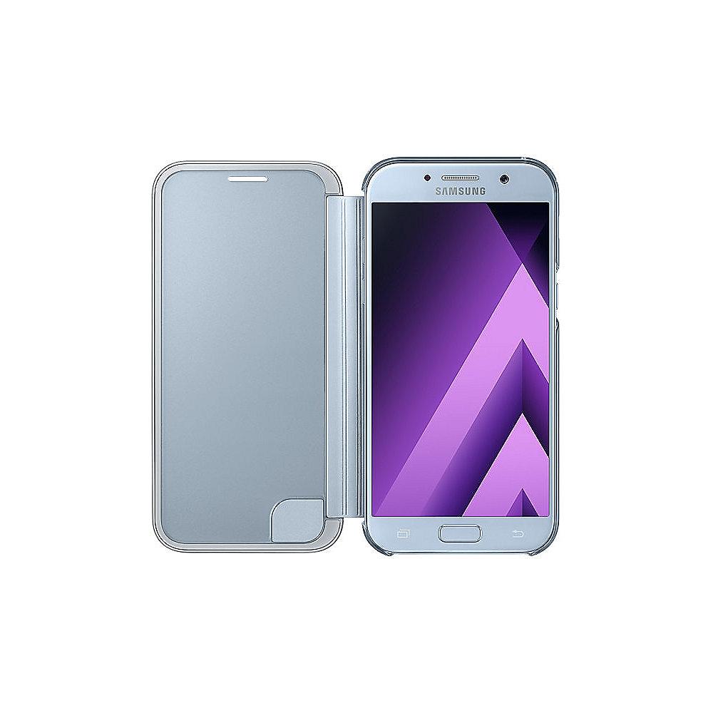 Samsung EF-ZA520 Clear View Cover für Galaxy A5 (2017), Blau