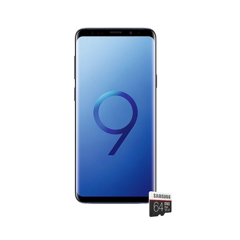 Samsung GALAXY S9  DUOS coral blue G965F inkl. 64GB Evo Plus microSDXC, Samsung, GALAXY, S9, DUOS, coral, blue, G965F, inkl., 64GB, Evo, Plus, microSDXC
