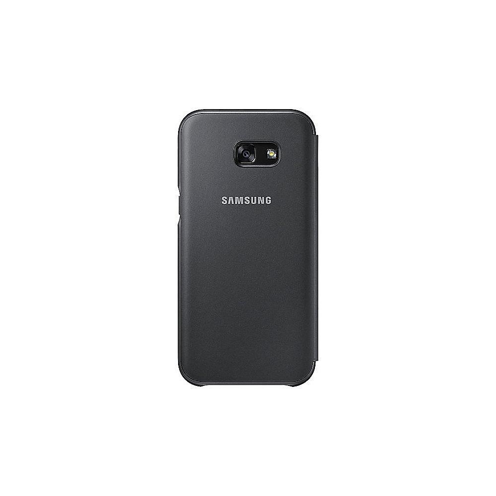 Samsung Neon Flip Cover EF-FA520 für Galaxy A5 (2017), Schwarz